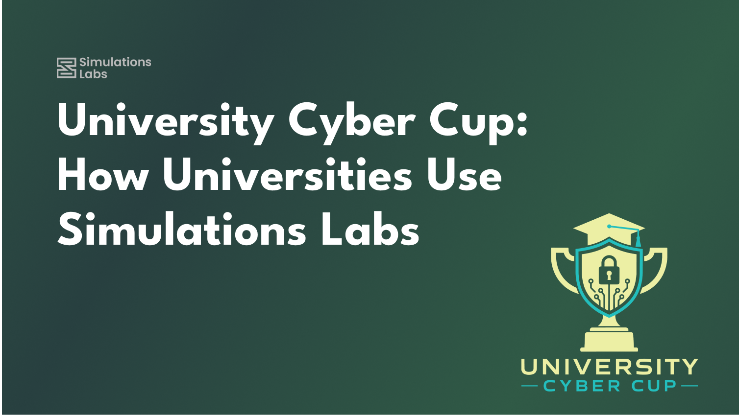 University Cyber Cup: How Universities Use Simulations Labs